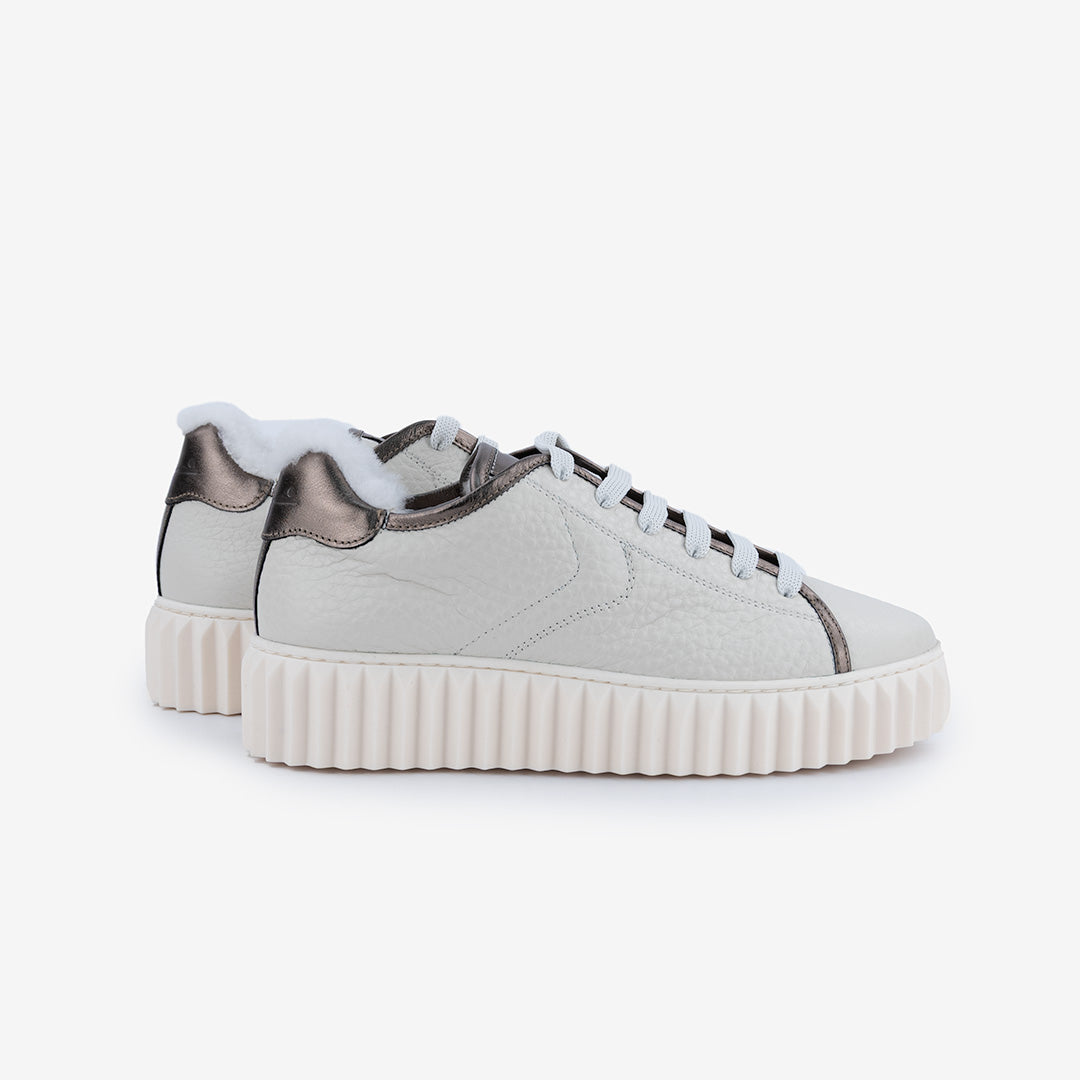 SNEAKERS VOILE BLANCHE ADELE DONNA
