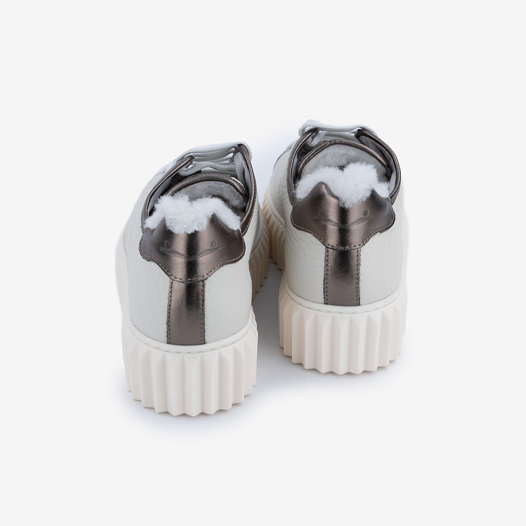 SNEAKERS VOILE BLANCHE ADELE DONNA