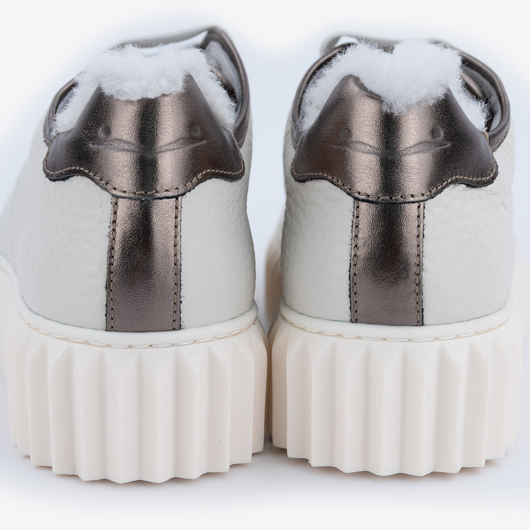 SNEAKERS VOILE BLANCHE ADELE DONNA