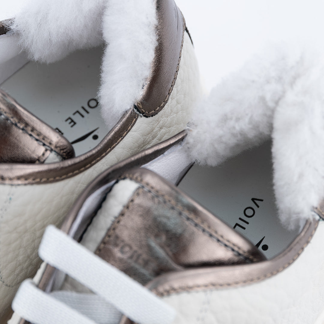 SNEAKERS VOILE BLANCHE ADELE DONNA