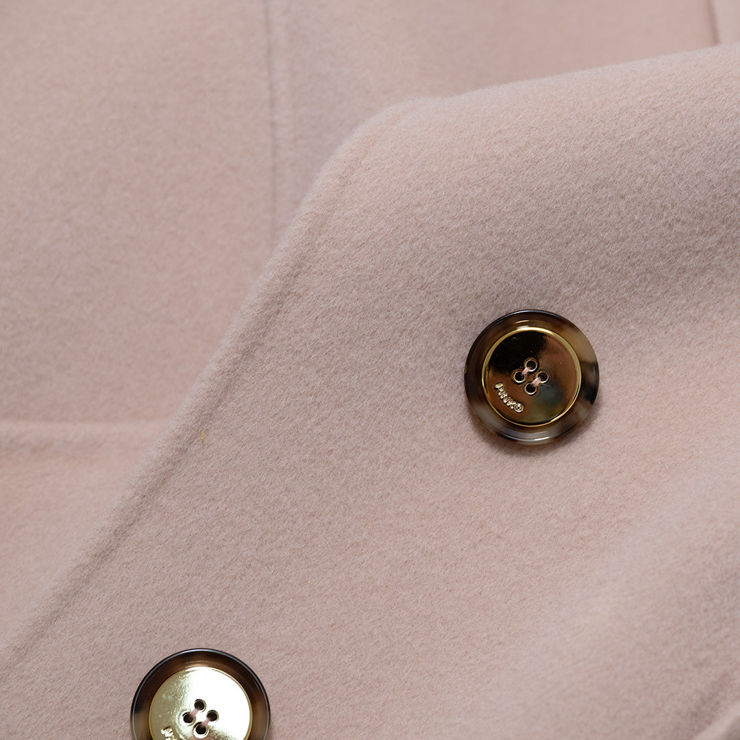 CAPPOTTO PINKO EMOTICON CABAN DONNA IN LANA