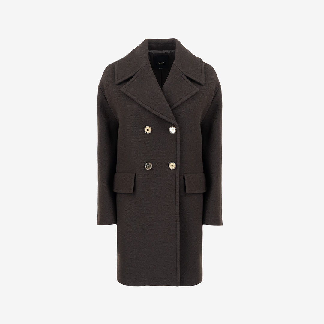 CAPPOTTO PINKO EFFETTO DONNA IN LANA