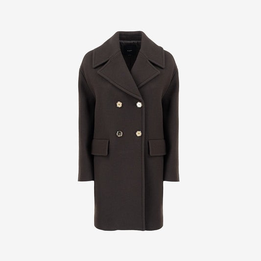 CAPPOTTO PINKO EFFETTO DONNA IN LANA