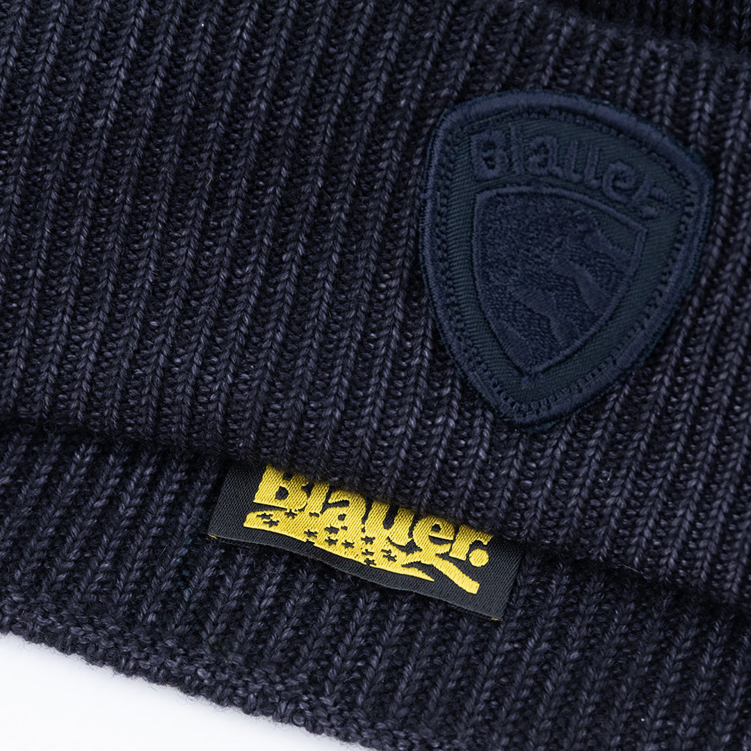 CAPPELLO BLAUER UOMO IN LANA VERGINE