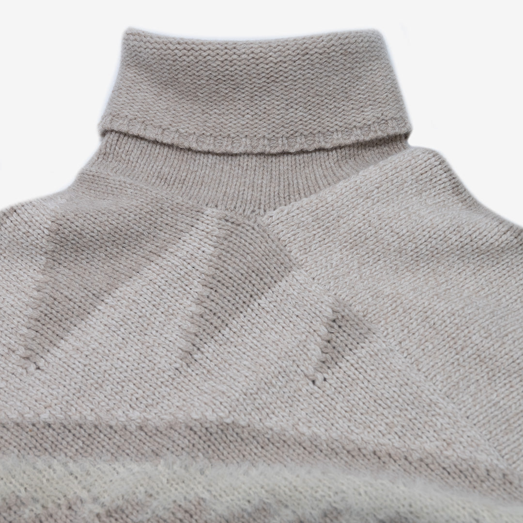PONCHO KANGRA DONNA IN LANA
