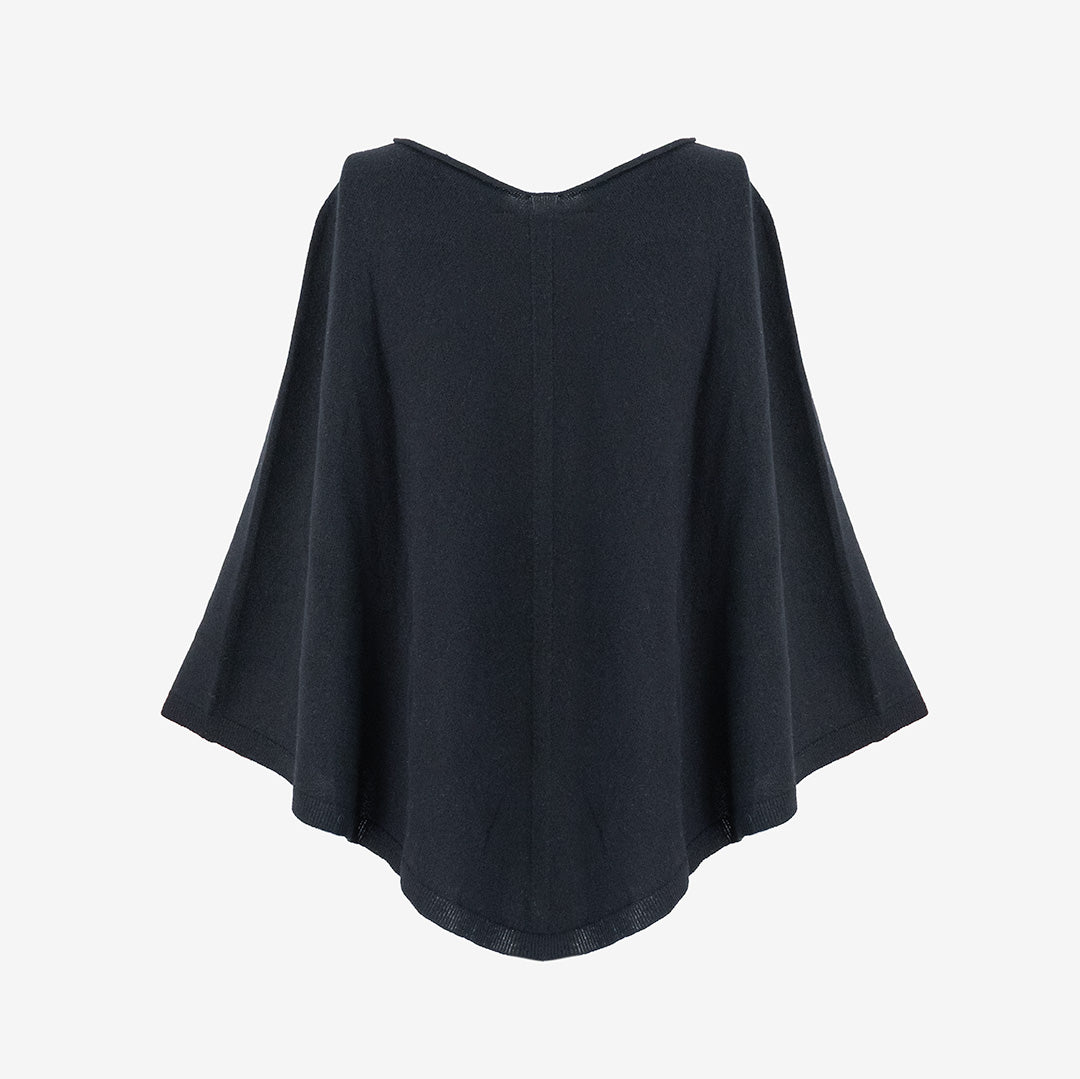 PONCHO KANGRADONNA IN CASHMERE E LANA