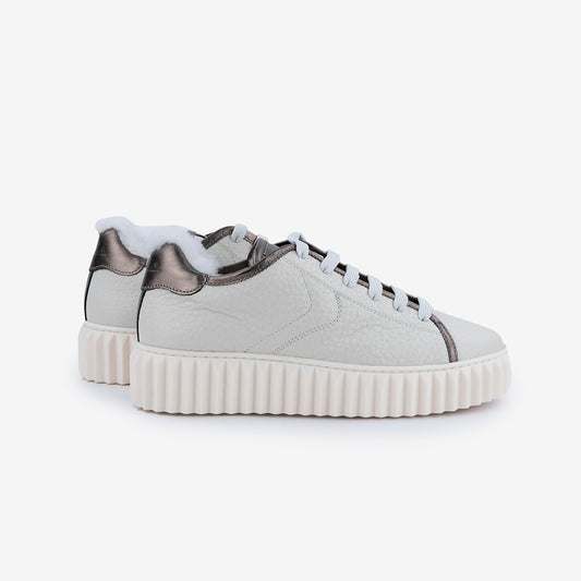 SNEAKERS VOILE BLANCHE ADELE DONNA