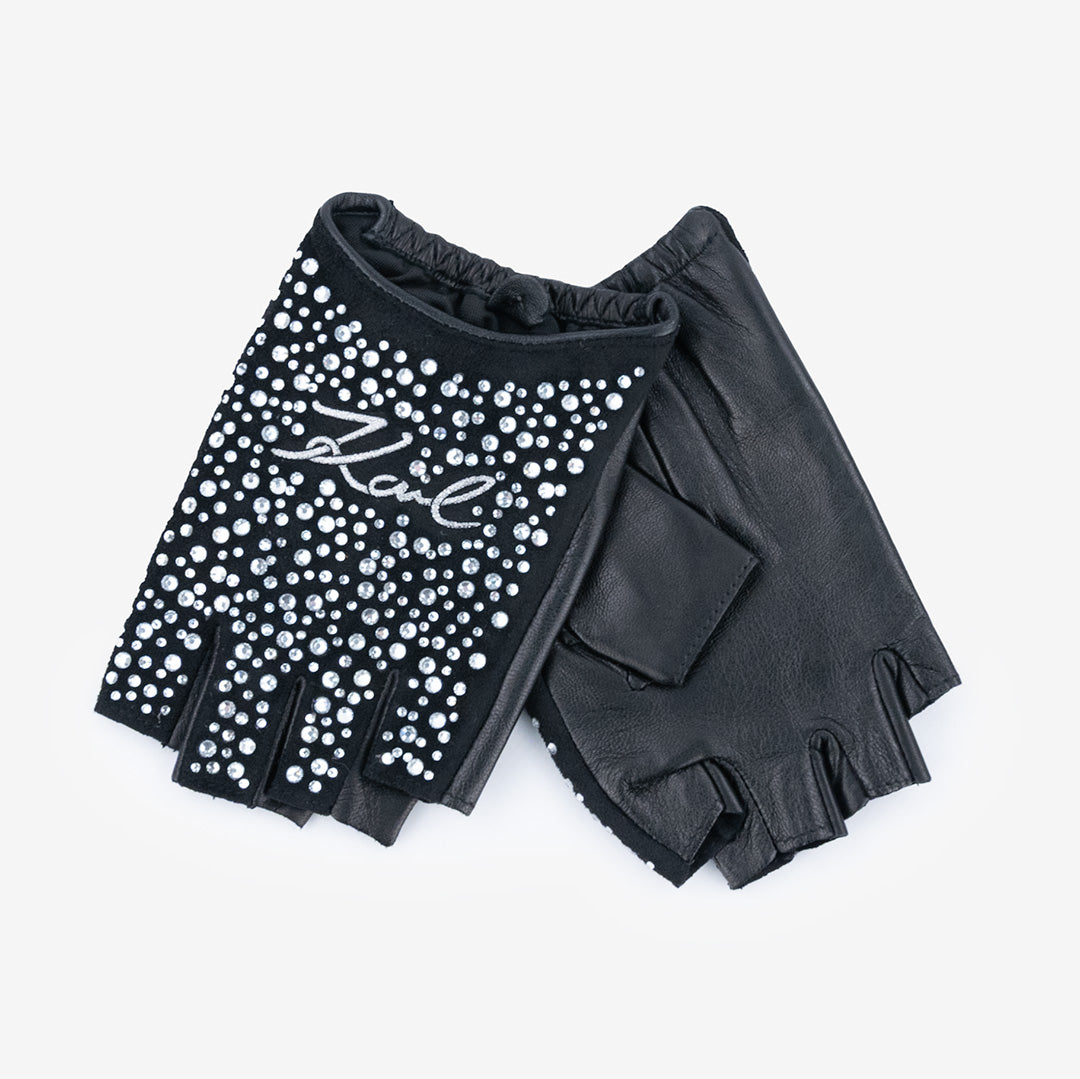 GUANTI KARL LAGERFELD DONNA IN PELLE