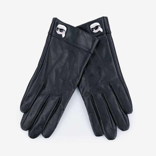 GUANTI KARL LAGERFELD DONNA IN PELLE