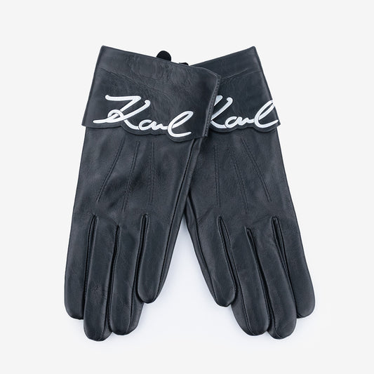 GUANTI KARL LAGERFELD DONNA IN PELLE
