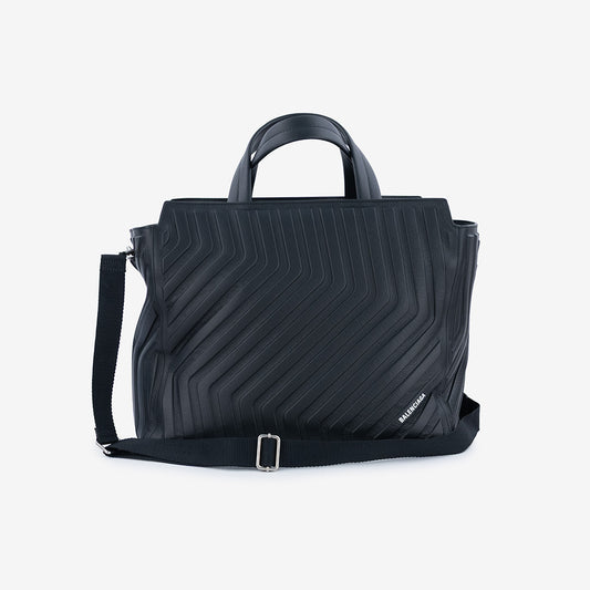BORSA BALENCIAGA - CAR ZIPPED TOTE IN PELLE