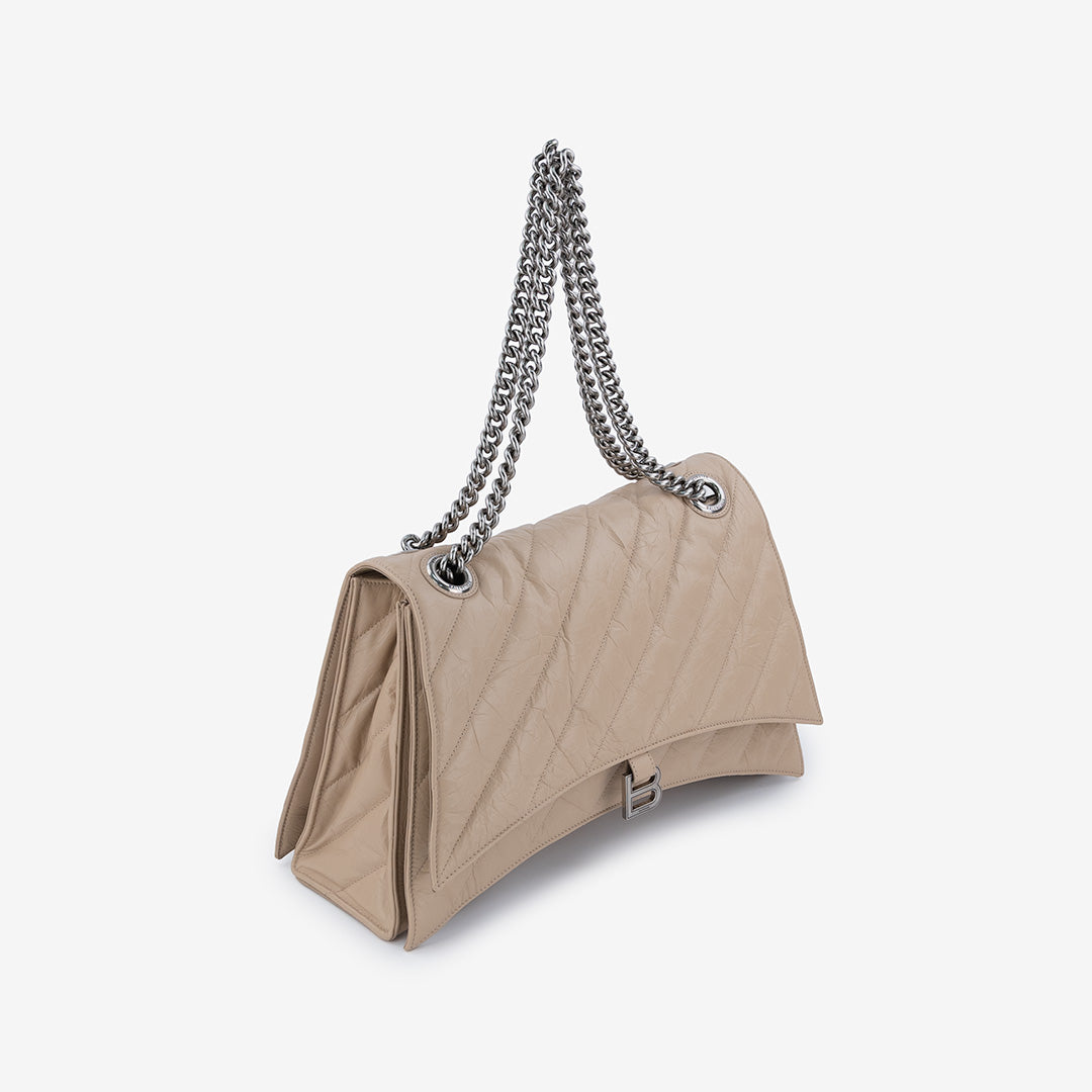BORSA BALENCIAGA - CRUSH CHAIN IN PELLE