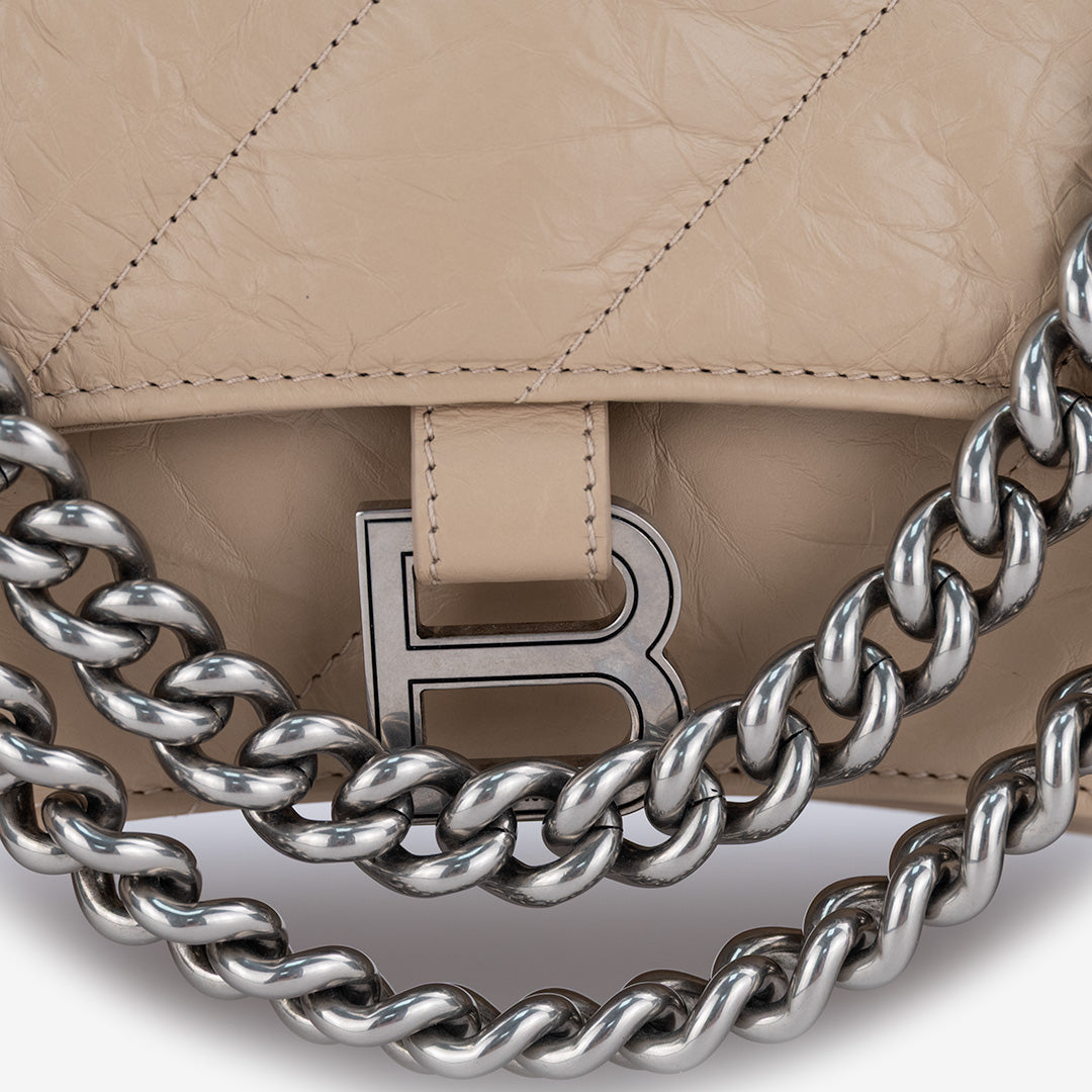 BORSA BALENCIAGA - CRUSH CHAIN IN PELLE