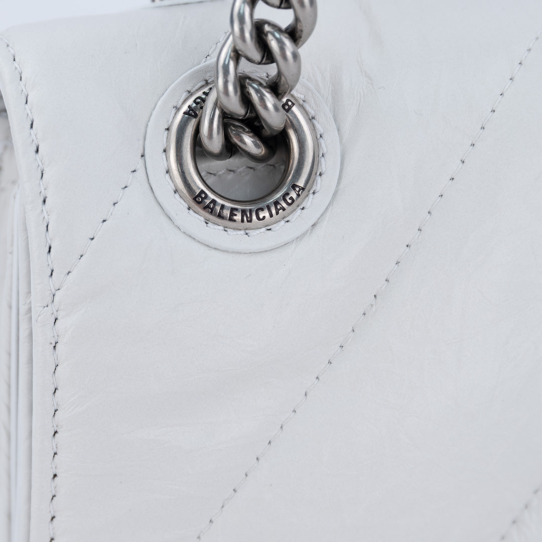 BORSA BALENCIAGA - CRUSH CHAIN IN PELLE