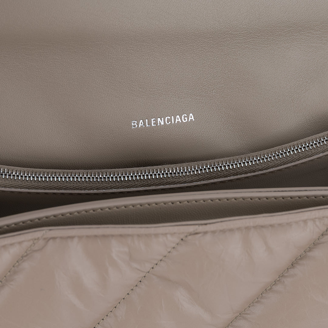 BORSA BALENCIAGA - CRUSH CHAIN IN PELLE