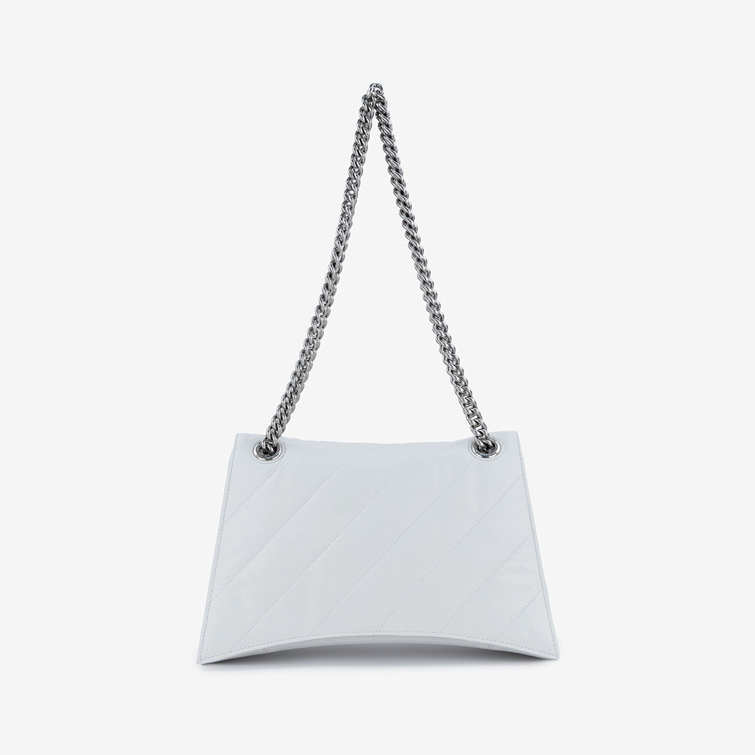 Borsa a spalla Balenciaga in pelle con tracolla a catena
