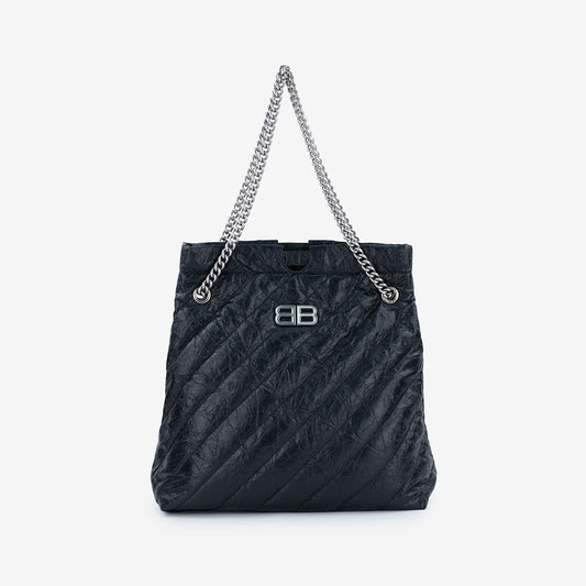 BORSA BALENCIAGA - CRUSH TOTE IN PELLE
