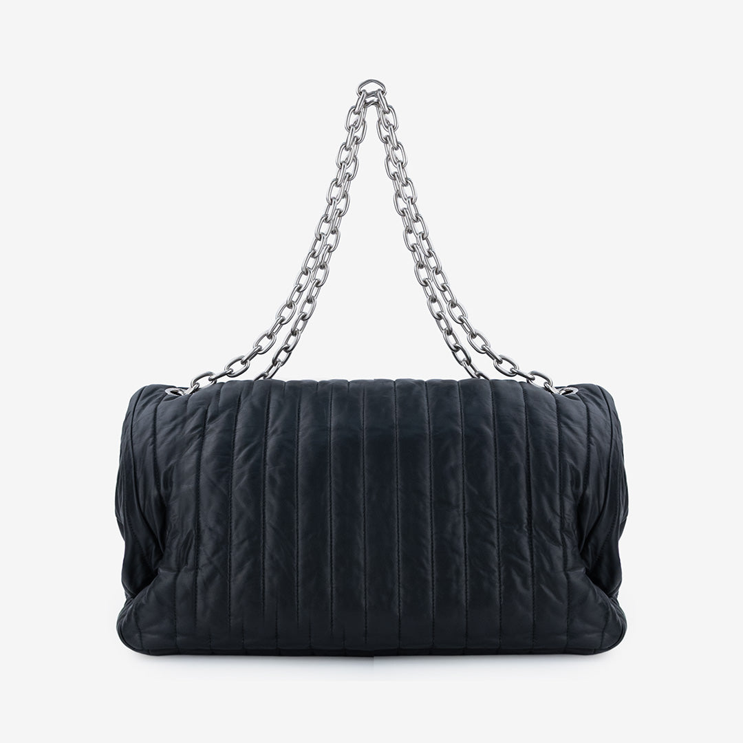 BORSA BALENCIAGA - Monaco Chain Bag in Pelle