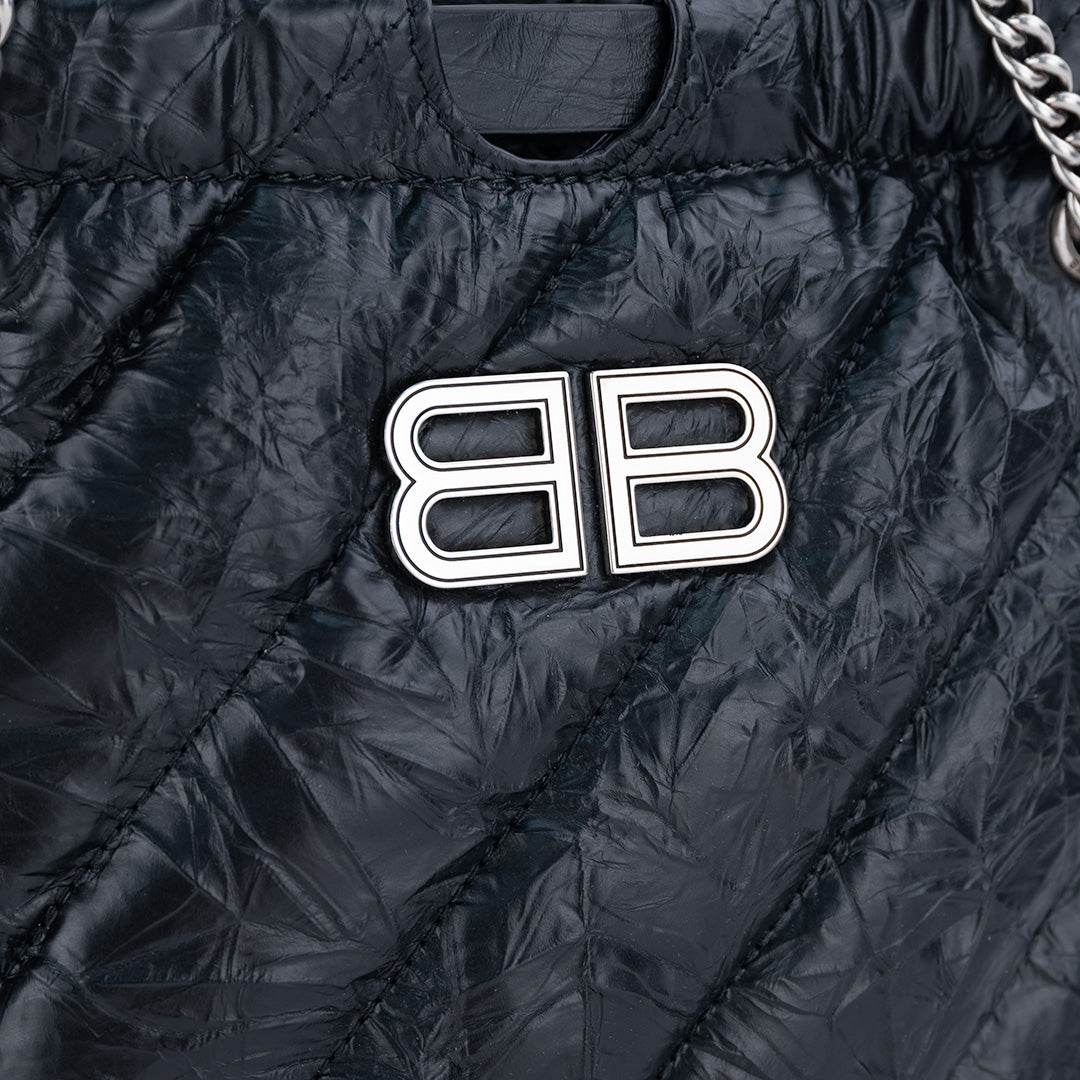 BORSA BALENCIAGA - CRUSH TOTE IN PELLE