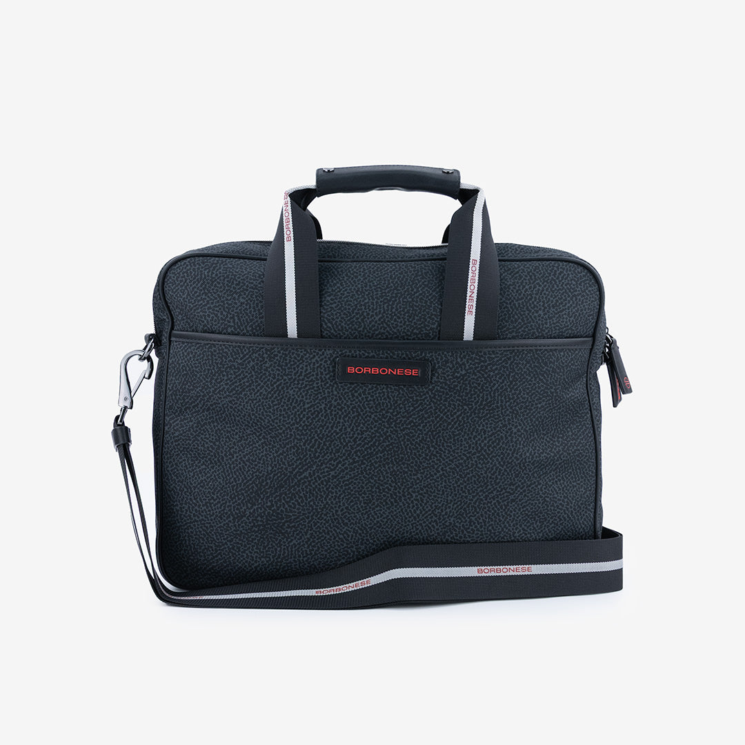 PORTA PC BORBONESE UOMO IN TESSUTO