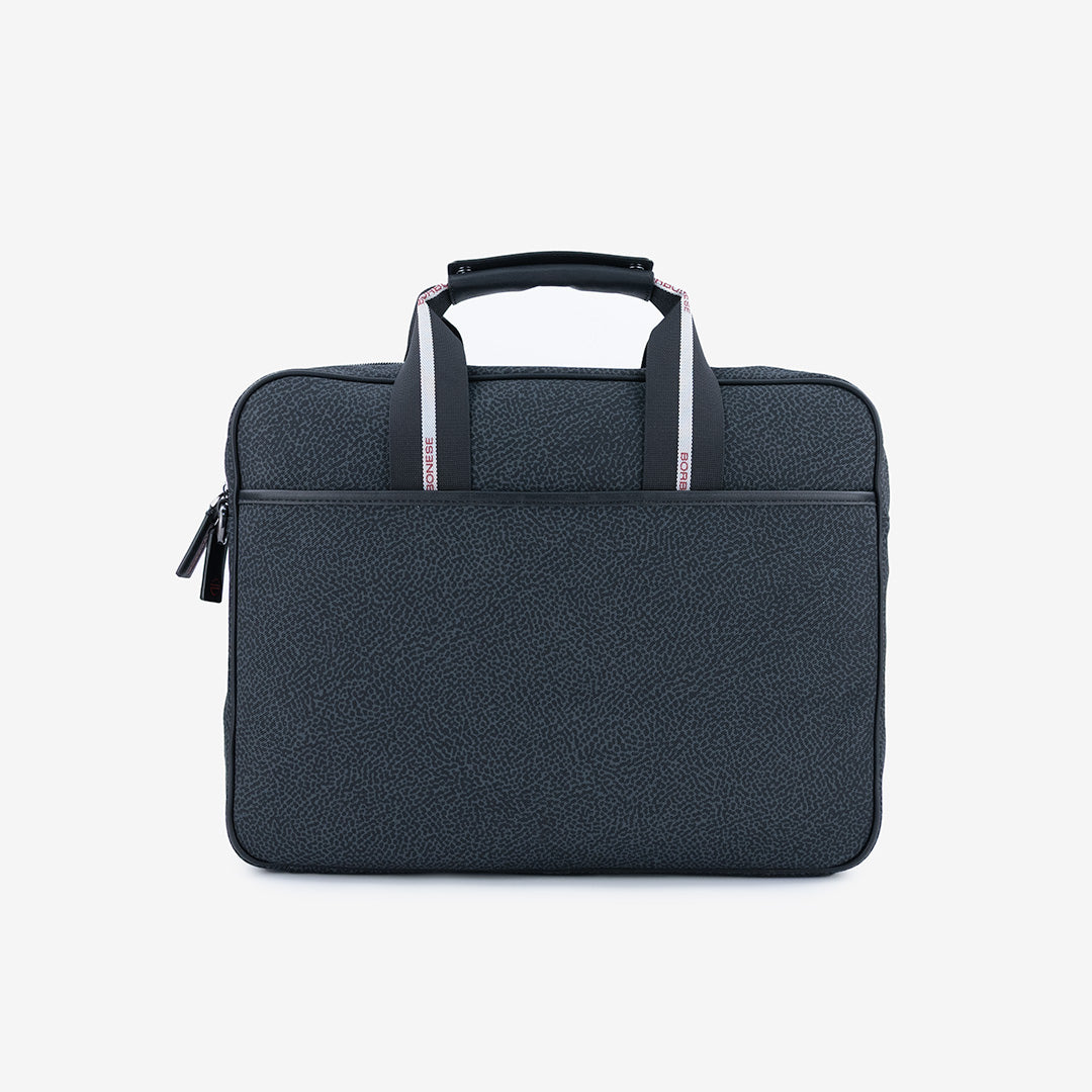 PORTA PC BORBONESE UOMO IN TESSUTO