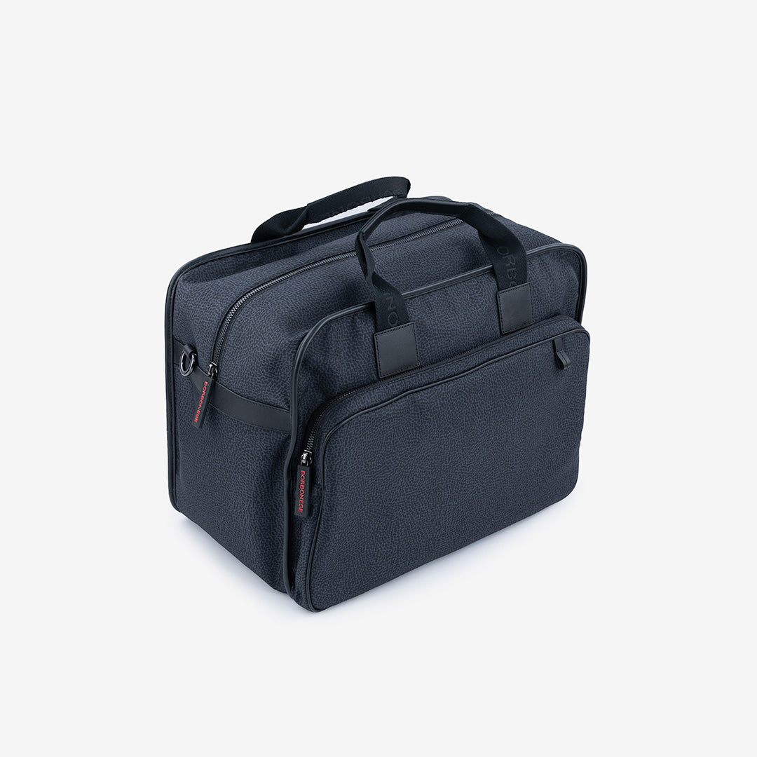 BORSA PORTA PC BORBONESE IN TESSUTO