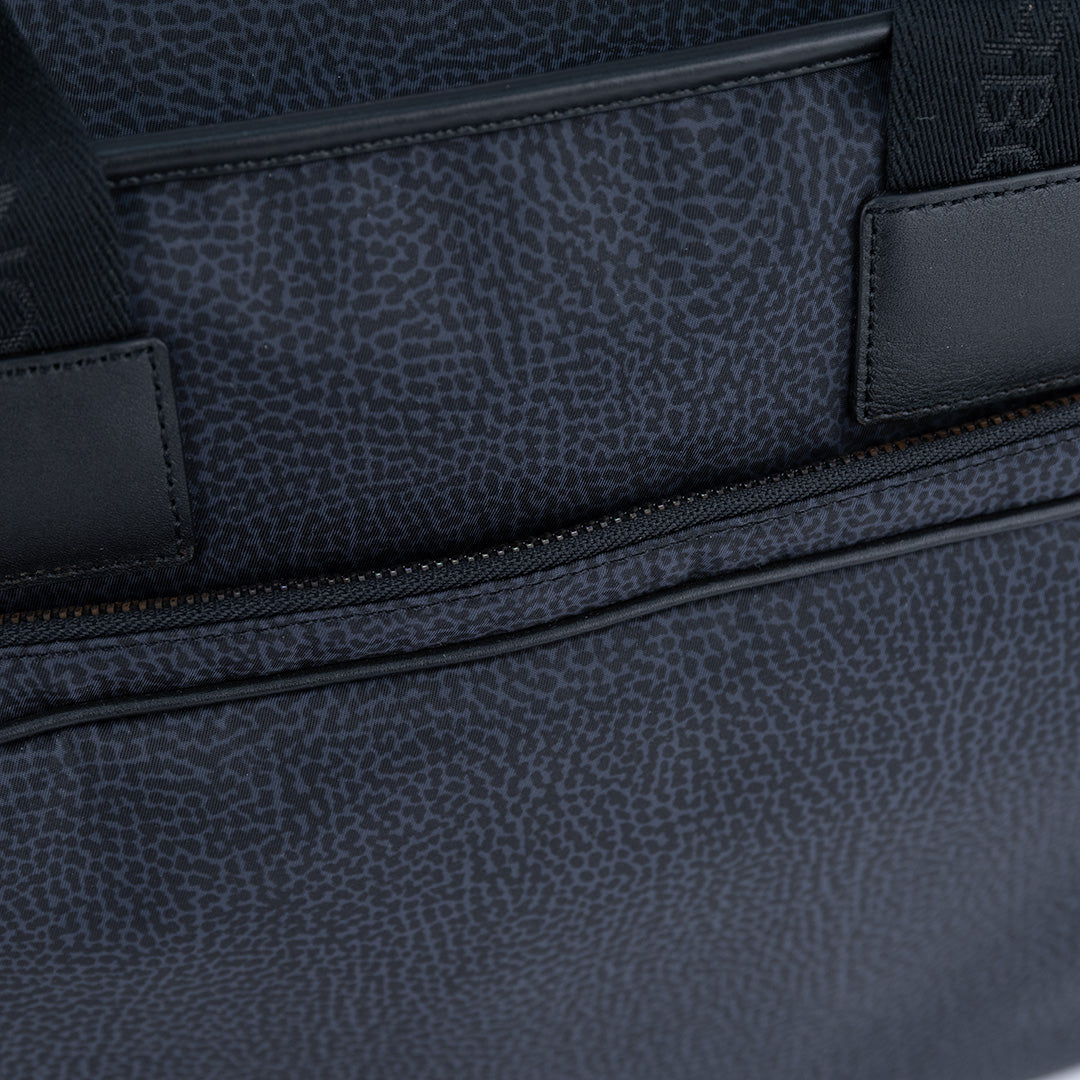 BORSA PORTA PC BORBONESE IN TESSUTO