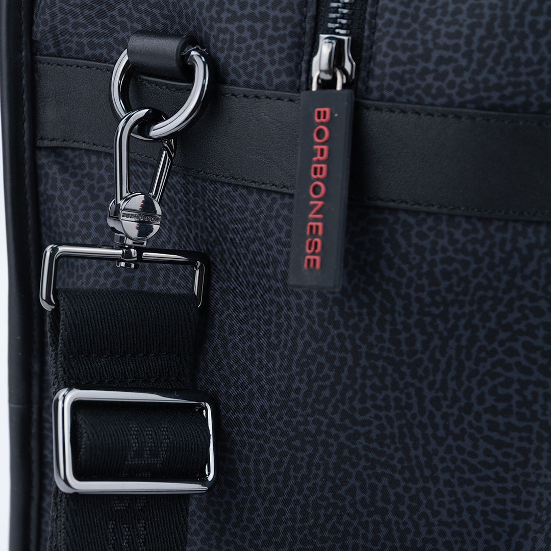 BORSA PORTA PC BORBONESE IN TESSUTO