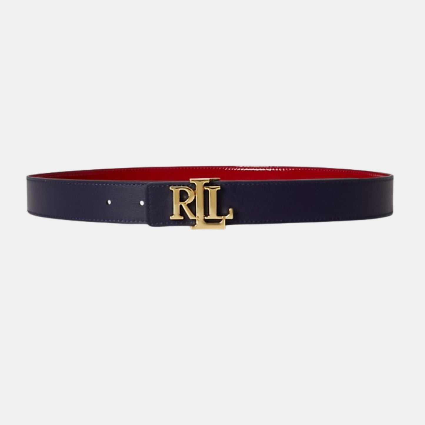 CINTURA RALPH LAUREN IN PELLE REVERSIBILE