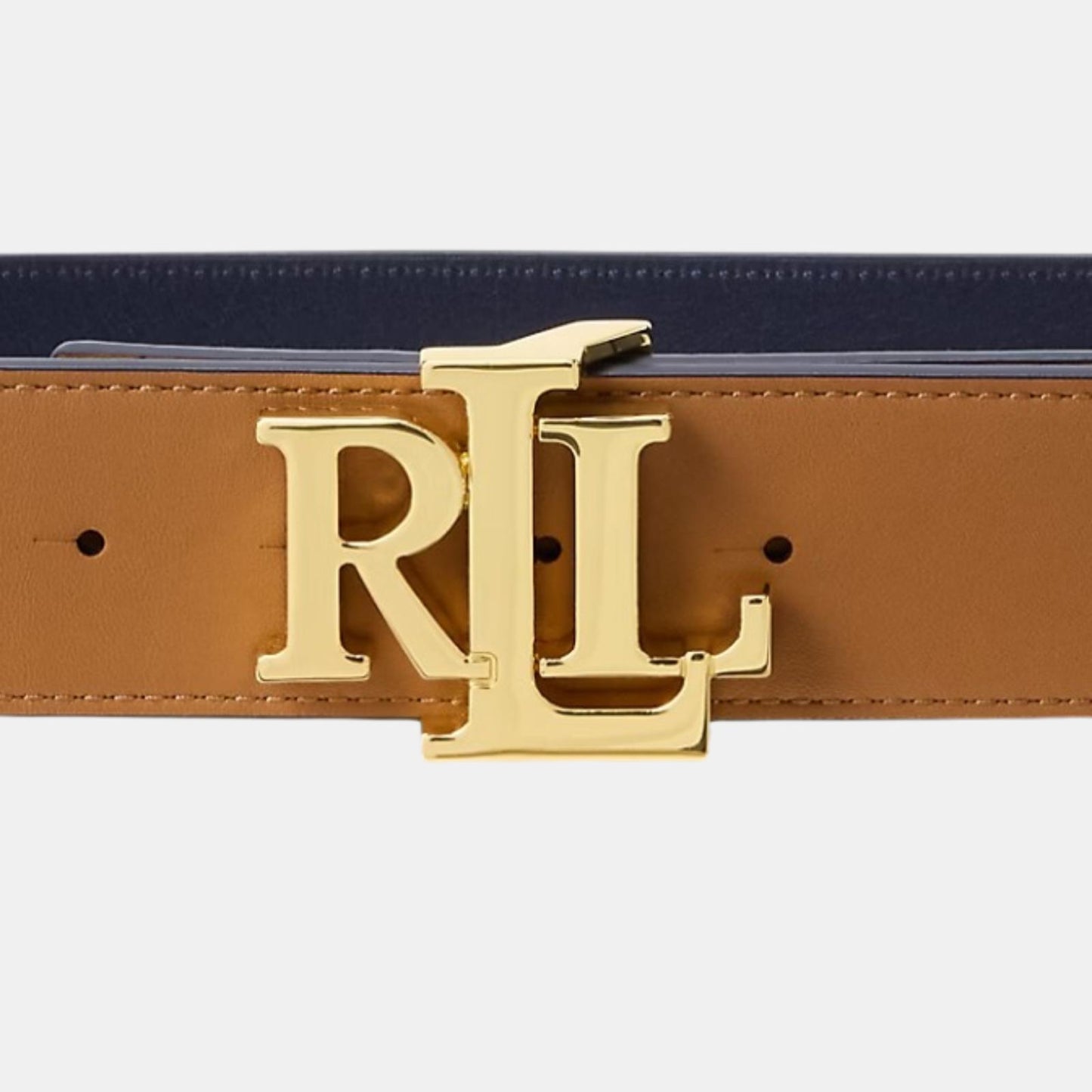 CINTURA RALPH LAUREN IN PELLE REVERSIBILE
