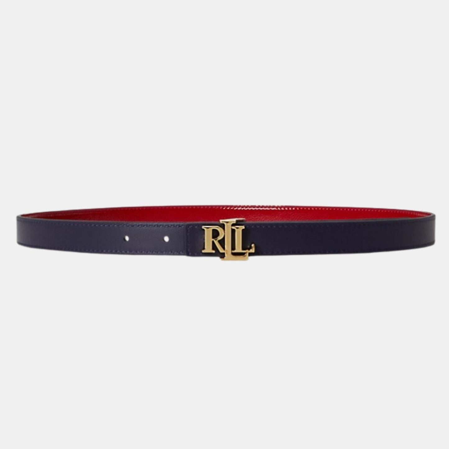 CINTURA RALPH LAUREN IN PELLE REVERSIBILE