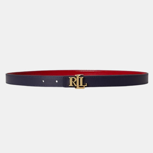 CINTURA RALPH LAUREN IN PELLE REVERSIBILE