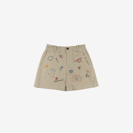 DSQUARED2 SHORTS FOR GIRLS