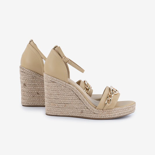 SANDALO CON ZEPPA GAËLLE PARIS DONNA