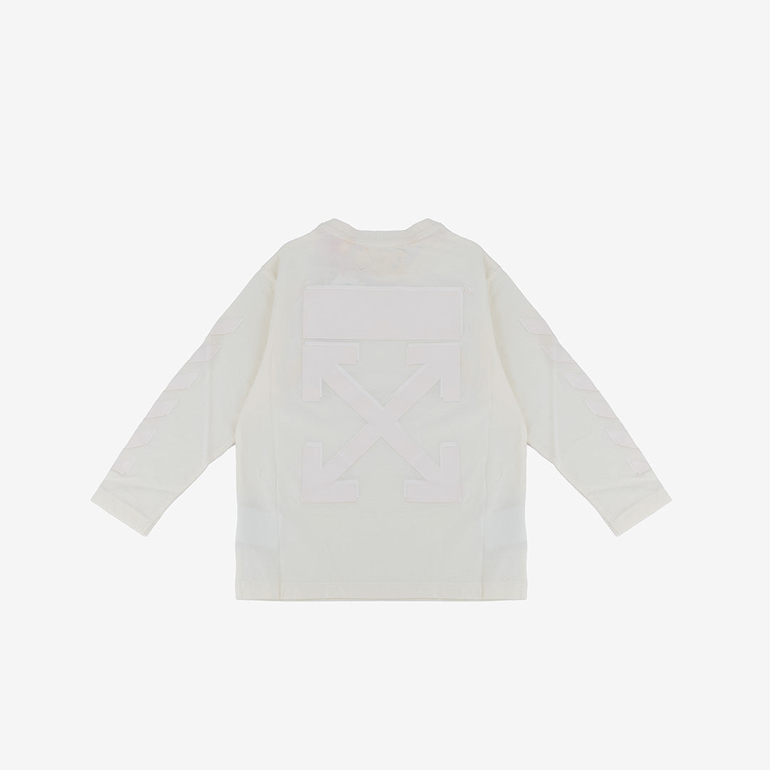 T-SHIRT OFF WHITE BAMBINO