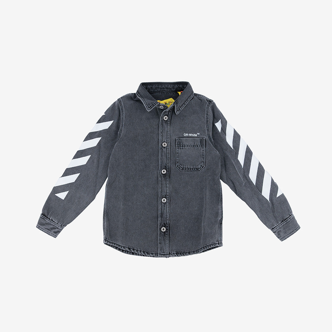 CAMICIA OFF WHITE BAMBINO