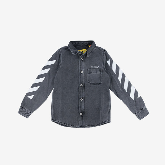 CAMICIA OFF WHITE BAMBINO