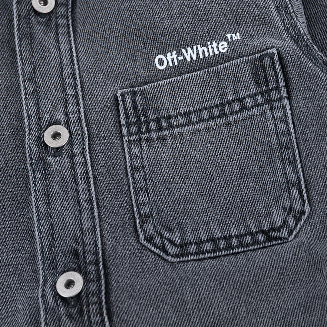 CAMICIA OFF WHITE BAMBINO