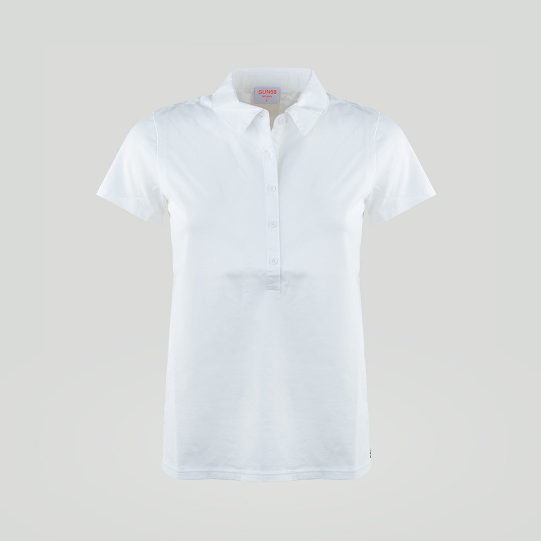 SUN68 WOMEN'S POLO SHIRT