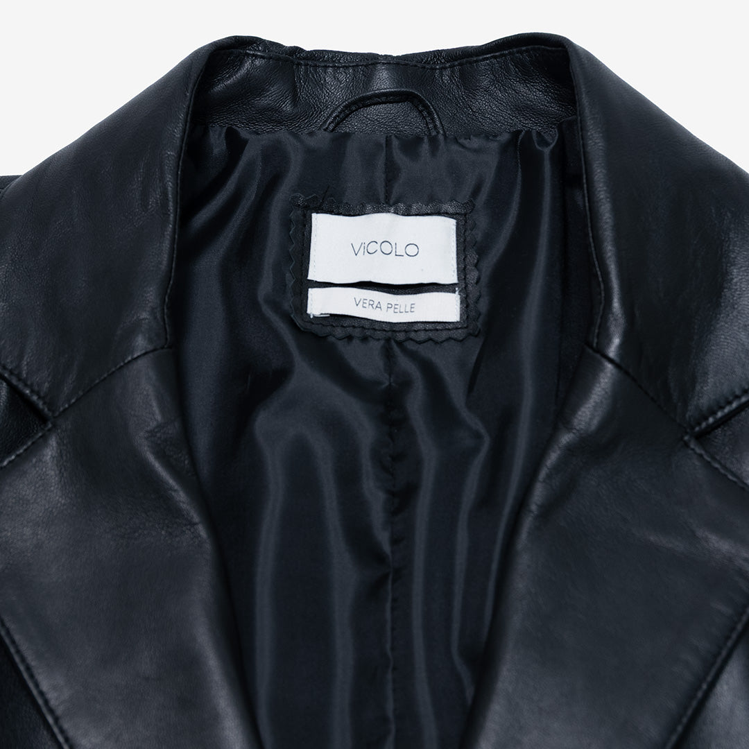 GIACCA VICOLO DONNA IN PELLE