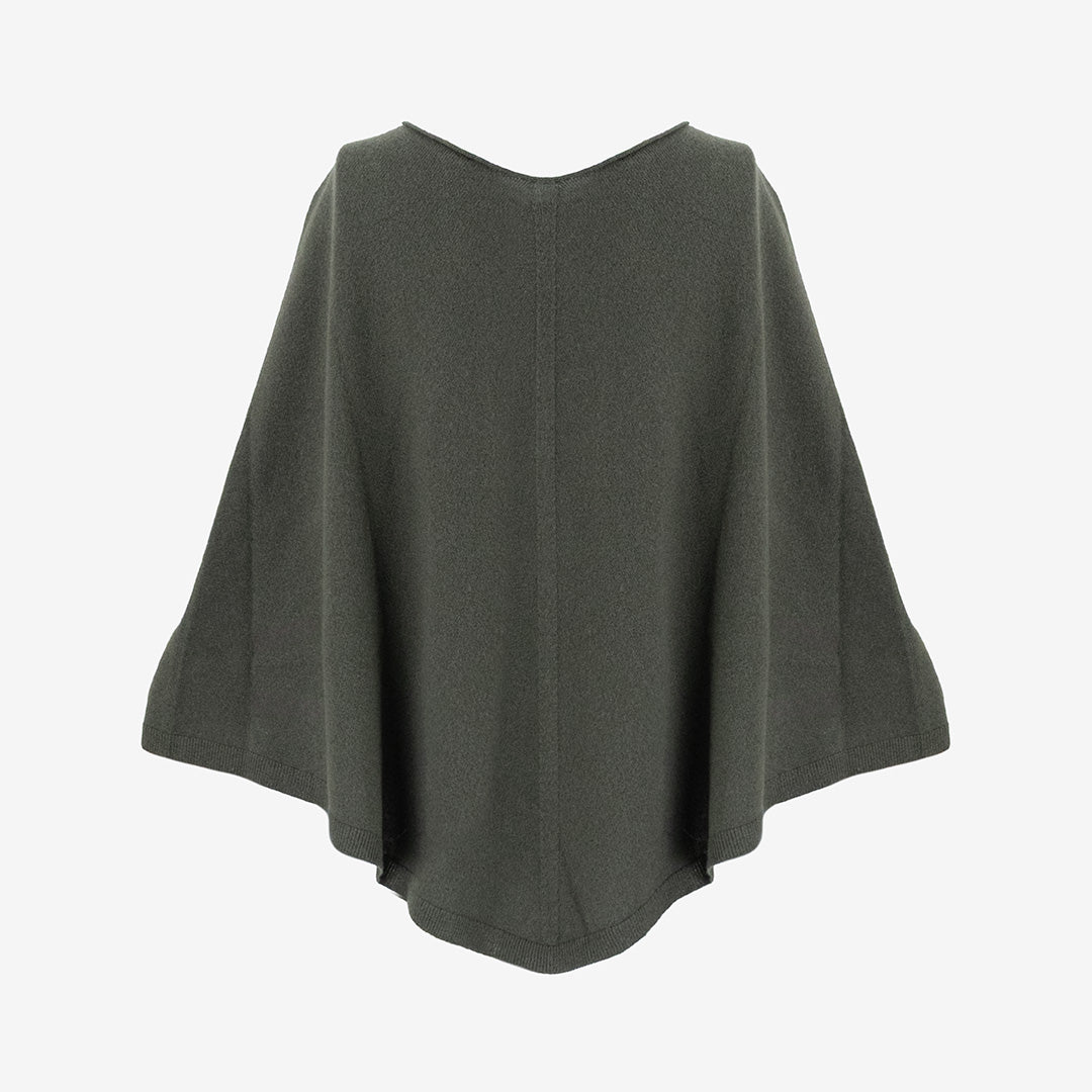 PONCHO KANGRADONNA IN CASHMERE E LANA