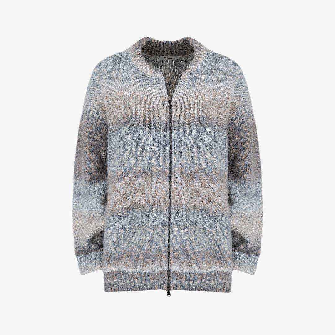 CARDIGAN KANGRA DONNA IN MISTO LANA